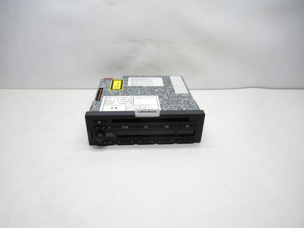 96-02 BMW Z3 Radio Receiver Stereo CD FM Business 7649272042 OEM
