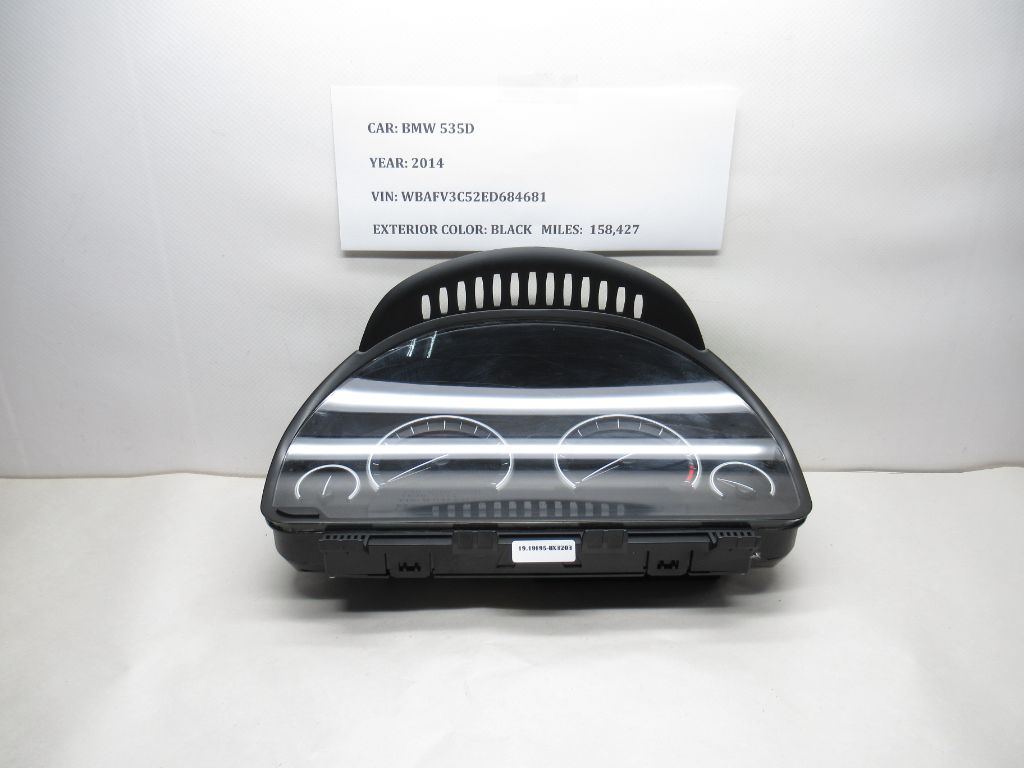 14-16 BMW 535D Diesel LCI Speedometer Instrument Gauge Cluster MPH 9328819 OEM