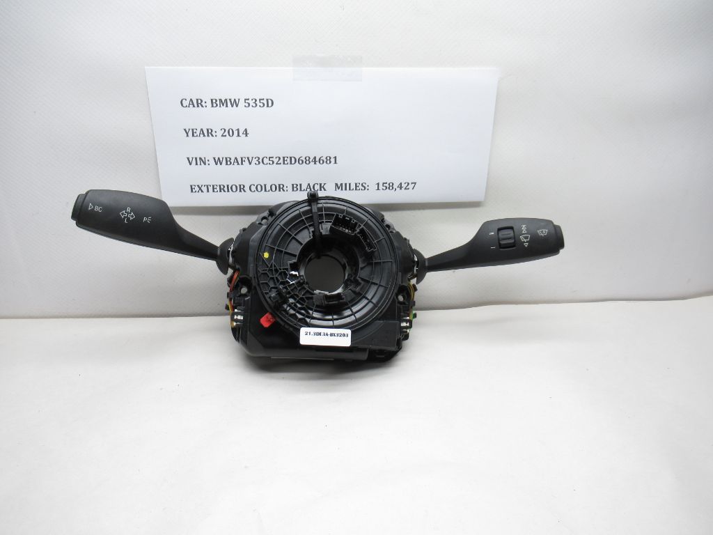 2014-2016 BMW 535d Steering Column Wiper/Signal Switch E000280792 OEM