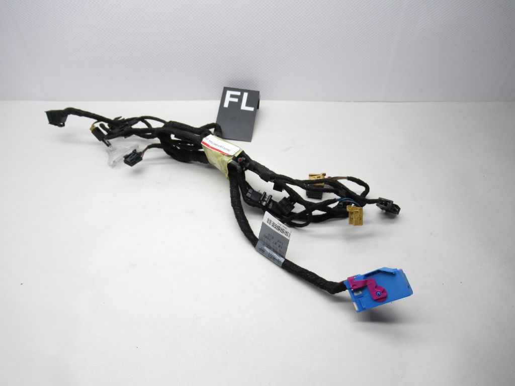 2010-2012 Audi Q5 Front Left Door Panel Wiring Harness 8R0971035F OEM