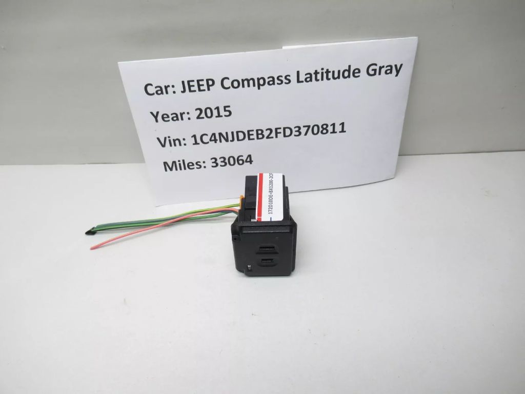 2014-2024 Jeep Compass Power Inverter AC Outlet Input Control 40593D OEM