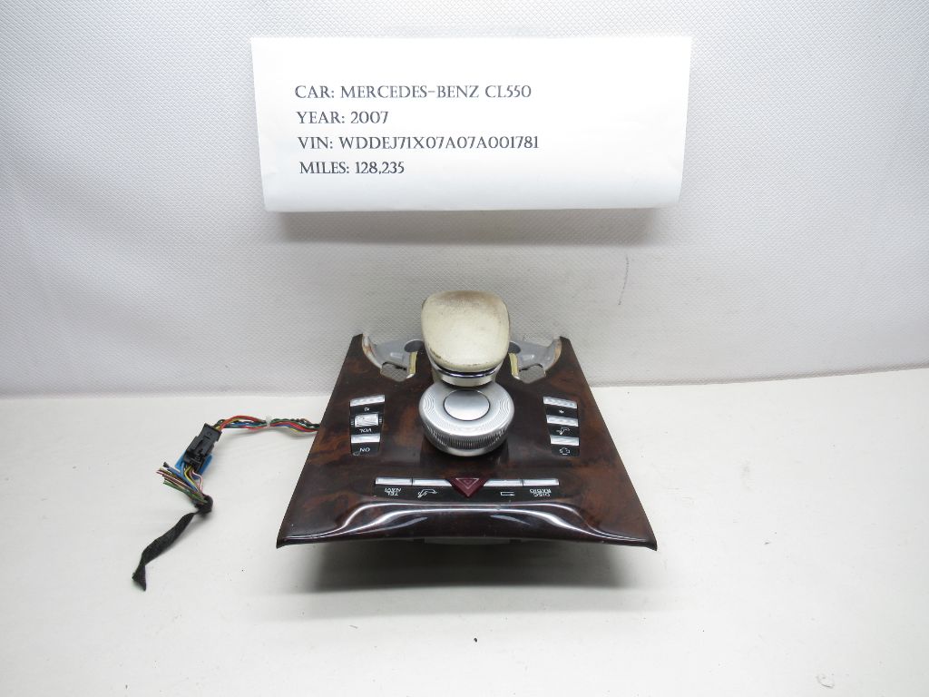 07-09 MERCEDES CL550 Center Console Multifunction Switch Control A2218701010 OEM