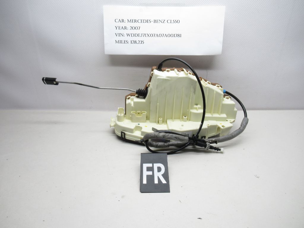 07-14 Mercedes CL550 CL600 W216 FR Door Lock Latch Actuator A2167230208 OEM