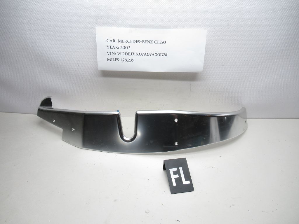 07-14 Mercedes CL550 Front Left Door Edge Latch Cover Panel A2167280121 OEM