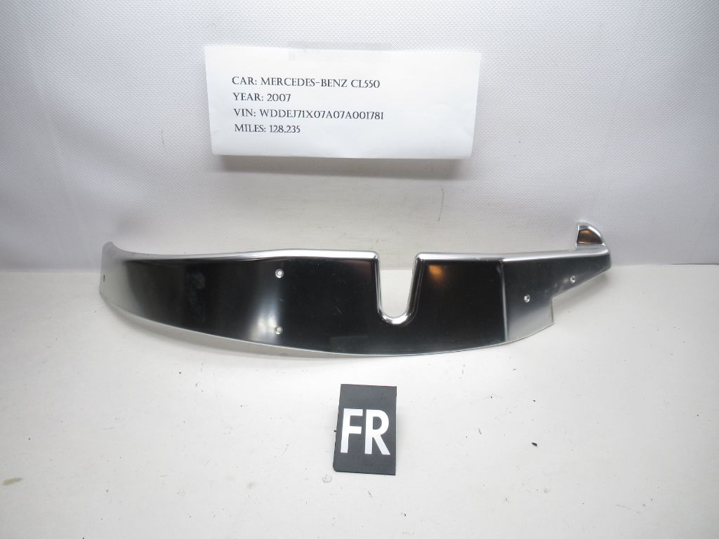 2007-2014 Mercedes CL550 FR Door Edge Latch Cover Trim Panel A2167280221 OEM