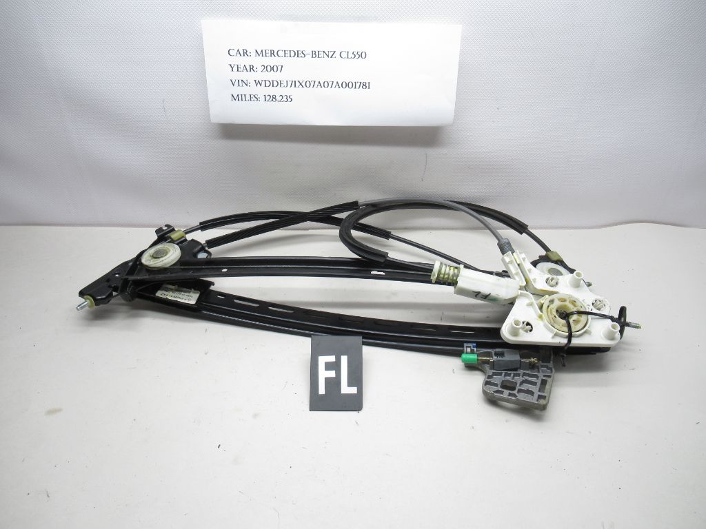 2007-2014 MERCEDES CL550 CL600 Front Left Window Regulator Motor A2167200146 OEM