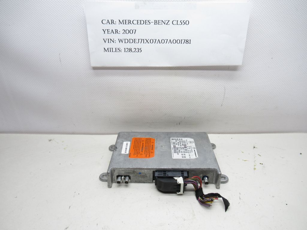 07-14 Mercedes S550 CL550 W221 Phone Voice Control Module A2218708726 OEM