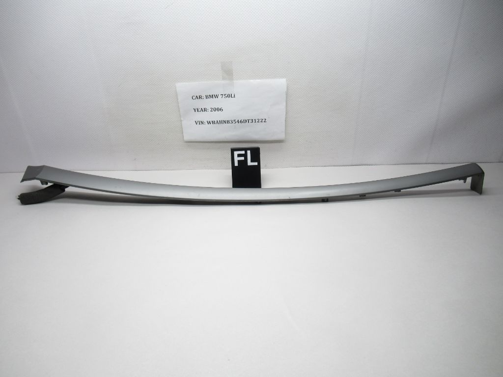 2006-2008 BMW 750Li Front Left  Door Trim  Molding 7024309 OEM