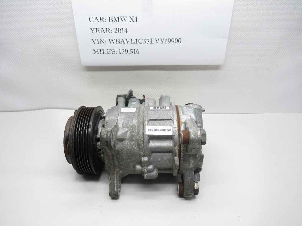 2012-2015 BMW X1 A/C Air Compressor GE447260-4711 OEM