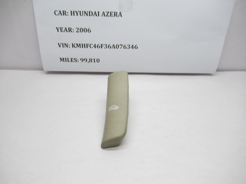 2005-2010 Hyundai Azera Hood Release Handle Open Bazel 81180-3L000 OEM