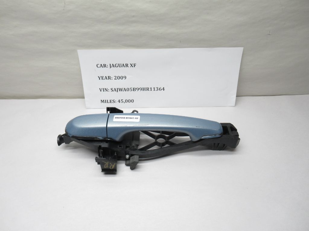 09-15 Jaguar XF RR Exterior Door Handle 6W83-224A44-BC OEM