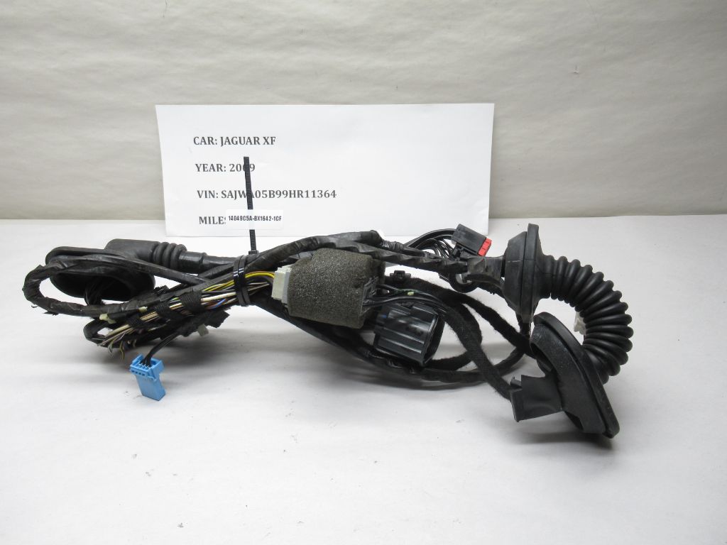 09-15 Jaguar XF Rear Right Door Wire Wiring Harness 8X2T-14632AD OEM