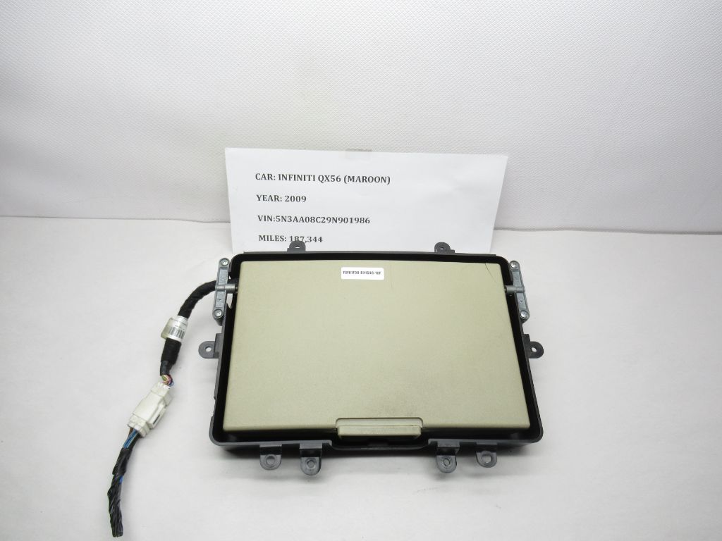 2009-2010 INFINITI QX56 Information Display Screen 96980-ZQ11A OEM