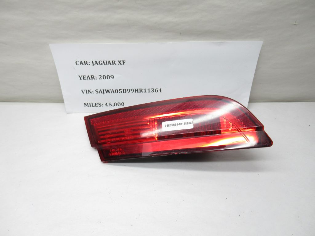 2009-2011 JAGUAR XF Rear Left Side Inner Taillight Lamp 8X2315K273CD OEM