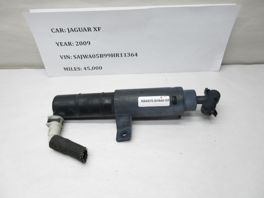 2009-2011 Jaguar XF Left Driver Headlight Washer Nozzle Assembly 8WT00961101 OEM