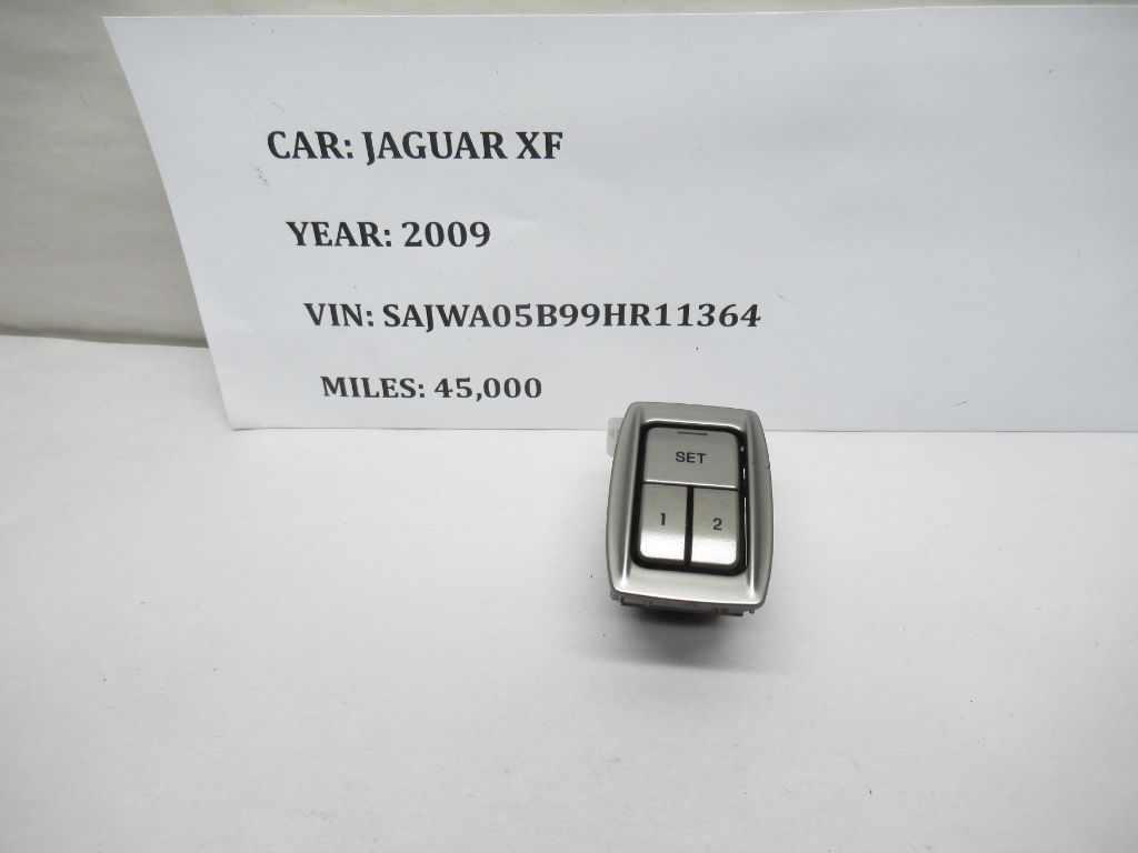 09 - 11 Jaguar XF Seat Memory Switch Control Button 8X23-14776-AAW OEM