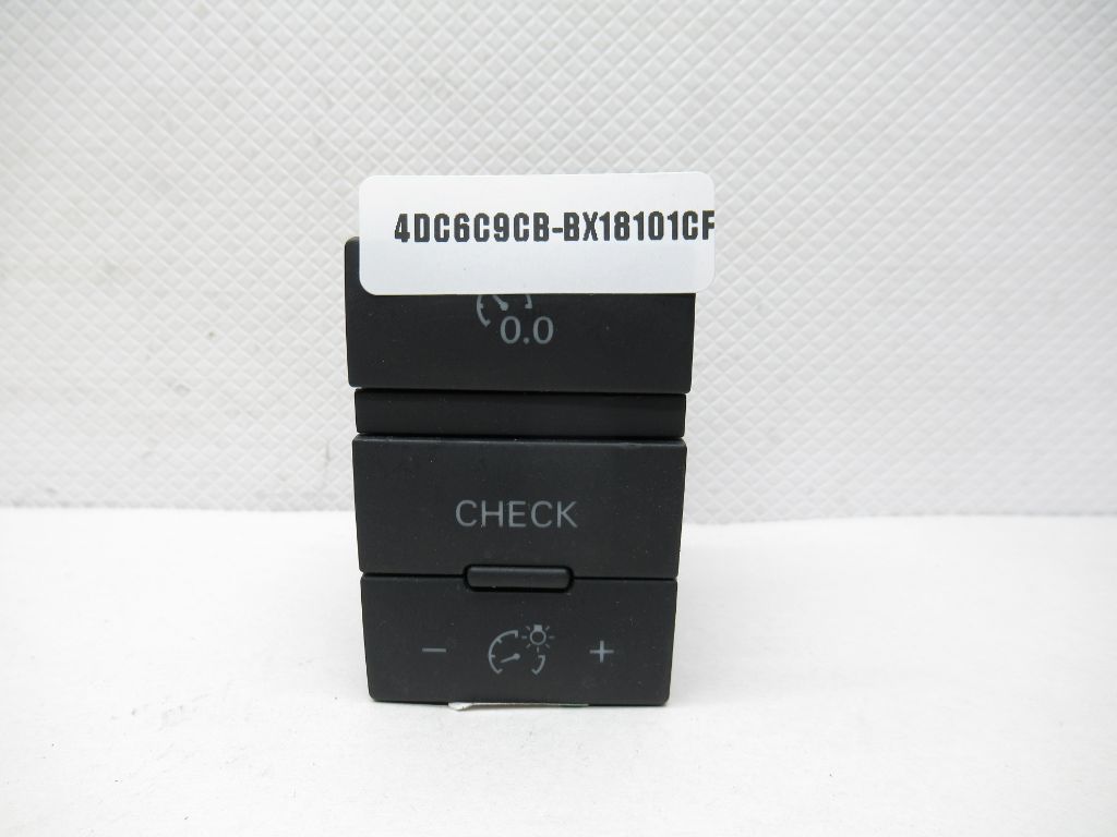 05-11 AUDI A6 S6 C7 Switch Dimmer Mileage Reset Button 4F0927123BVUV OEM & CFLO