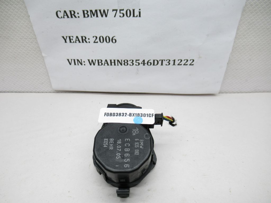 2006-2008 BMW 750LI Positioinig Drive Vent Flap Actuator 6935082 OEM