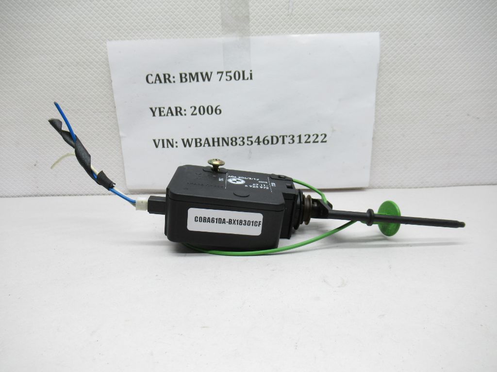 2006-2008 BMW 750Li Fuel Filler Release Lock Latch  6923972 OEM