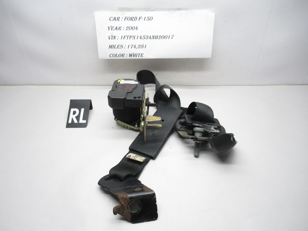 04-06 FORD F150 Rear Left Seat Belt Retractor FL3B16611B68 OEM