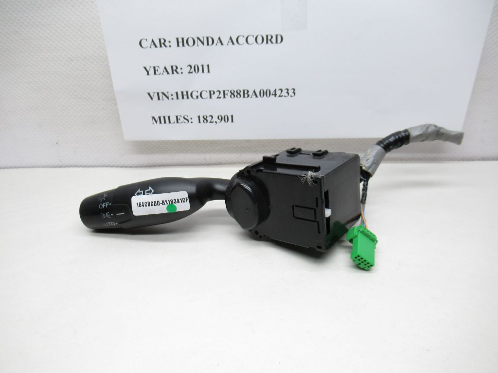 2008-2012 Honda Accord Windshield Wiper Switch M29843 OEM