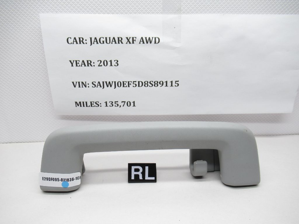 2009-2015 Jaguar XF Rear Left Roof Grab Handle 8X23-F045C96B OEM