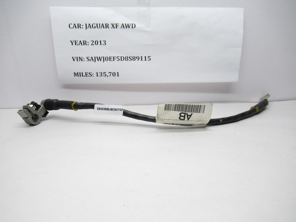 2012-2015 JAGUAR XF Negative Baterry Terminal Cable CX23-14N143-AB OEM