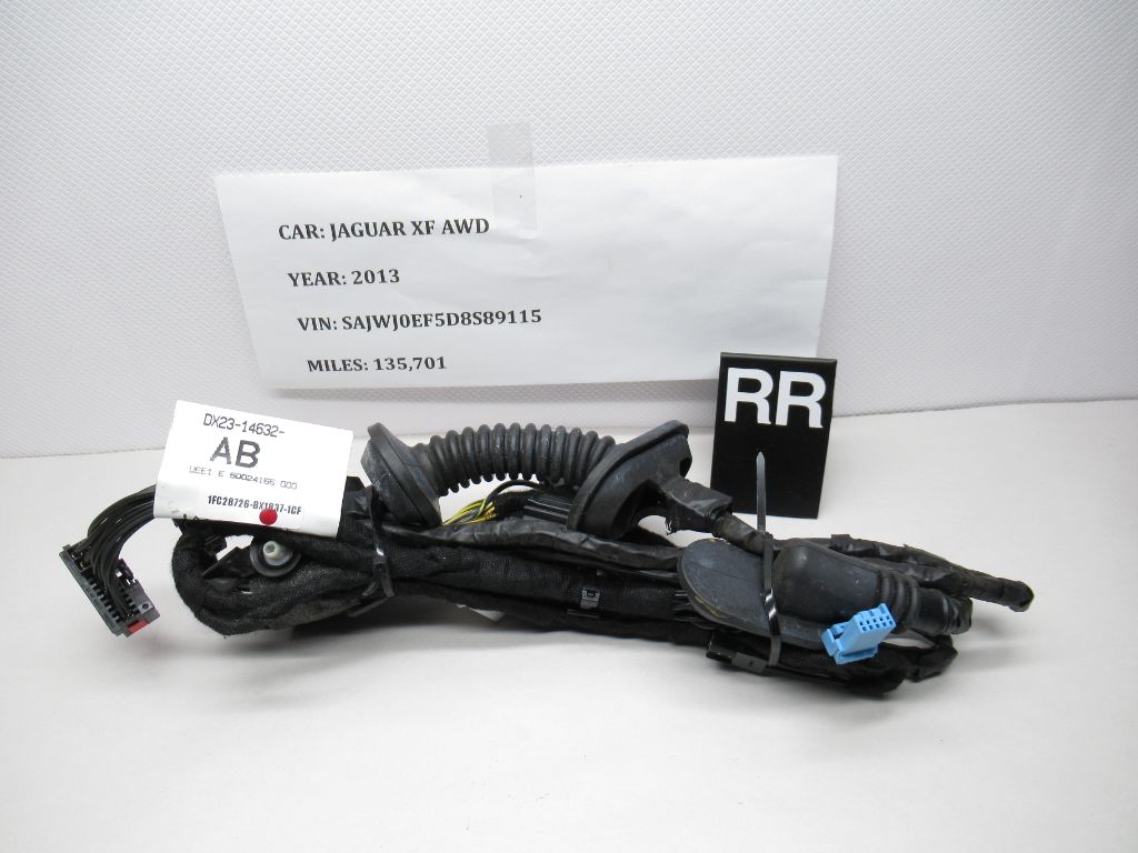 2012 - 2015 JAGUAR XF Right Rear Door Wire Harness DX23-14632-AB OEM