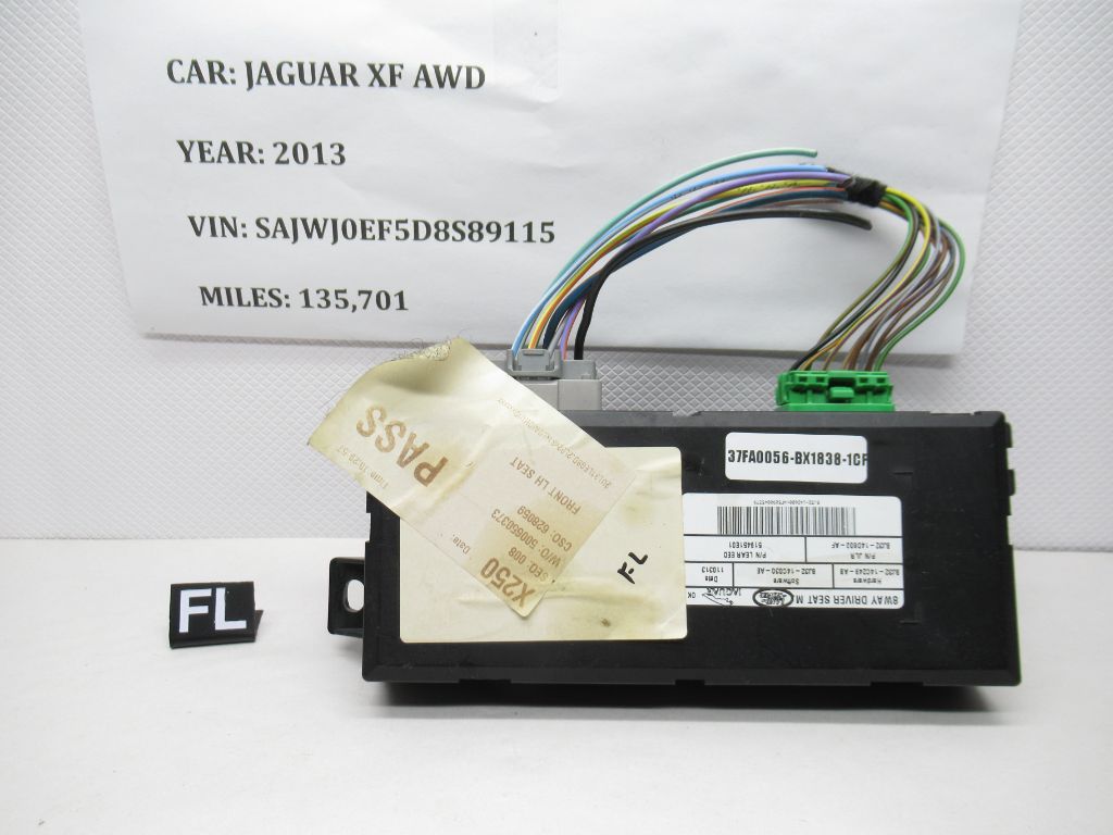 12-15 Jaguar XF Electronic LF Seat Computer Control Module BJ32-14C030-AE OEM