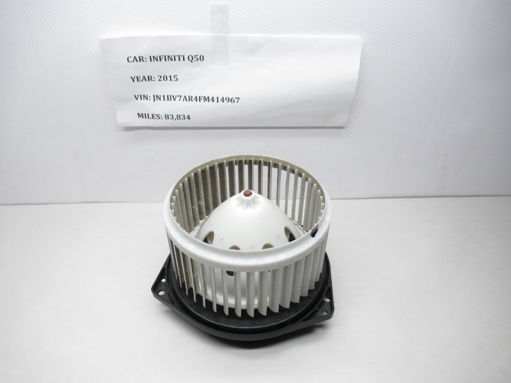 2014-2019 Infiniti Q50 A/C Heater Blower Motor 272V0JK614 OEM