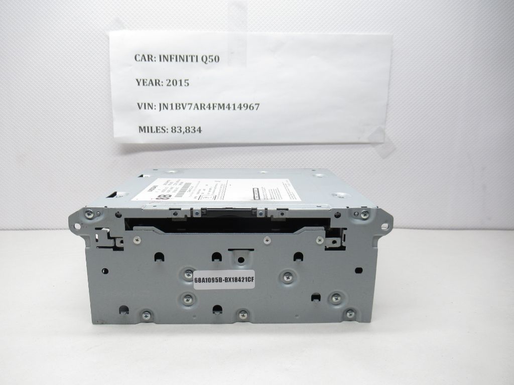 14 - 16 Infiniti Q50 Radio Stereo Audio CD Player Receiver AM FM 283304HB1B OEM