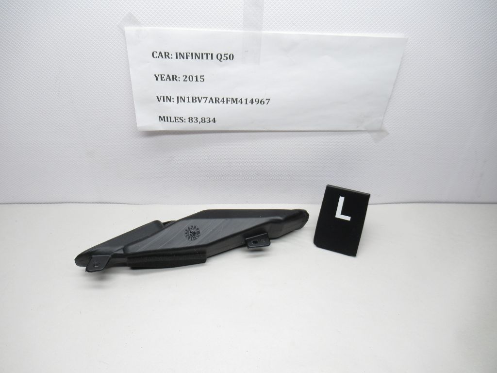 14-24 Infiniti Q50 Front Left Inside Pillar Trim Duct-Deflector 76909 4GA0A  OEM