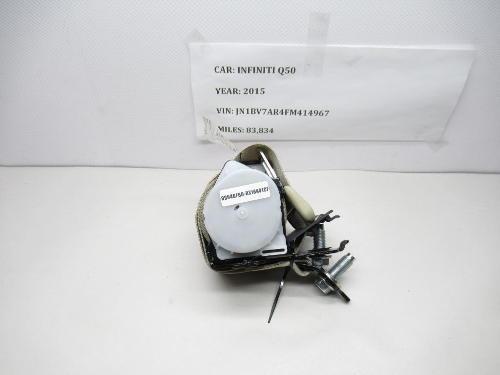 2014-2024 Infiniti Q50 Center Rear Seat Belt Retractor 1102299 OEM