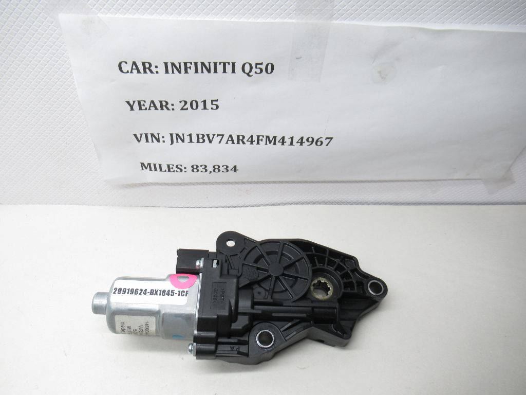 2014 - 2020 Infiniti Q50 Front Right Seat Adjust Track Motor 148X0-A0000 OEM