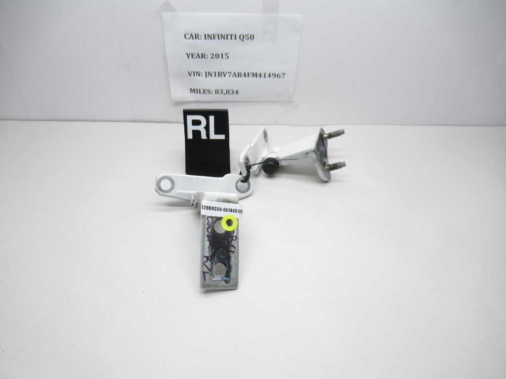 14-20 Infiniti Q50 Rear Left Side Door Lower Mount Hold Hinge A070017 OEM