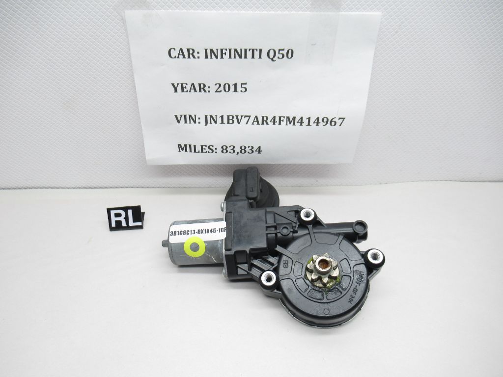 2014-2020 Infiniti Q50 Rear Left Door Regulator Motor 827305RB0A OEM