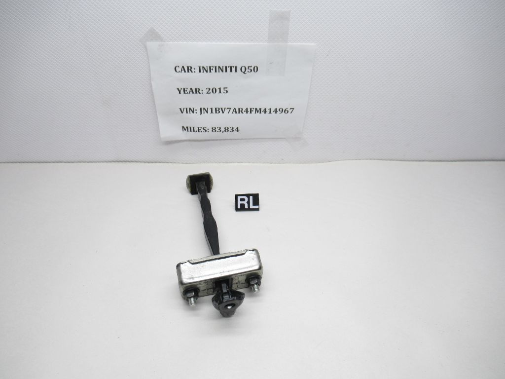 2015 Infinit Q50 Rear Left Door Check Stopper 824304GA0A OEM