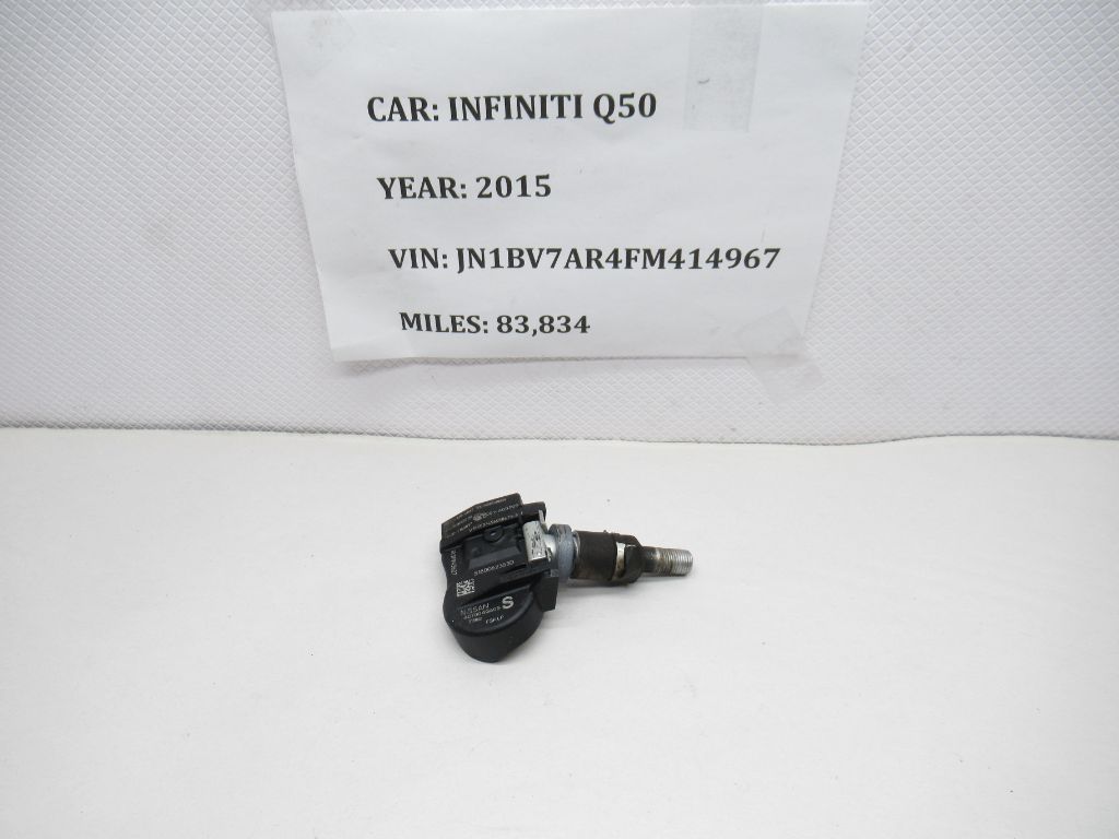 2015 Infiniti Q50 Tire Pressure Monitoring Sensor 407004GA0B OEM