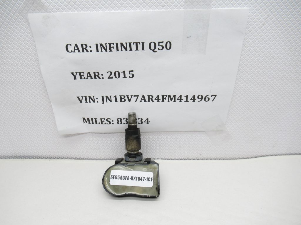 2014-2015 Infiniti Q50 Tire Pressure Monitor Sensor 407004GA0A OEM