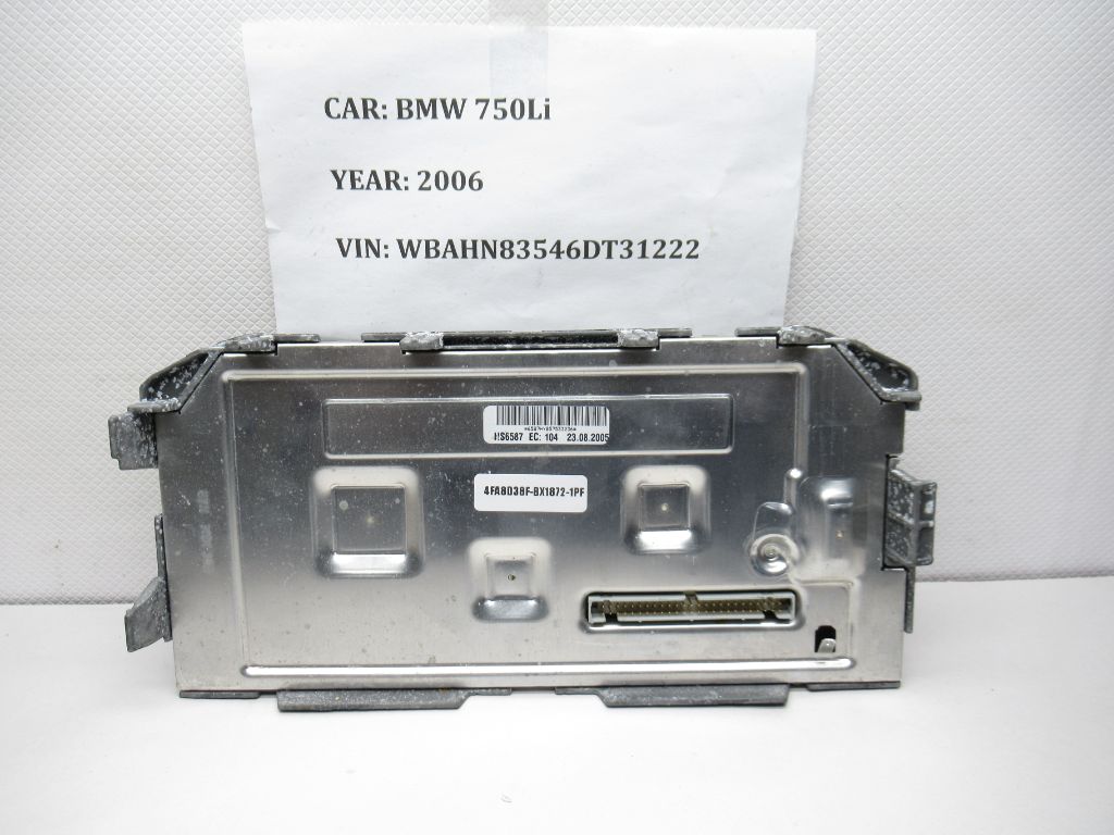 2006-2008 BMW 750Li On Board Monitor Display 65.82-6 967 626 OEM