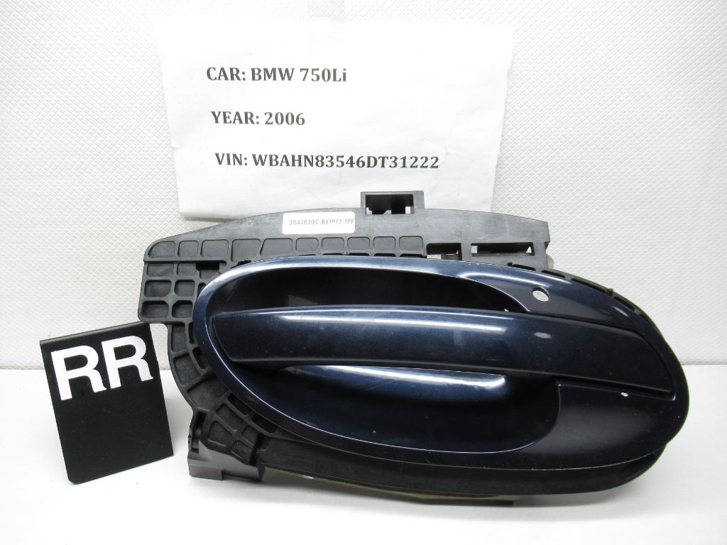 02-05 BMW 750Lii RR Exterior Door Handle Assy 70137041 OEM