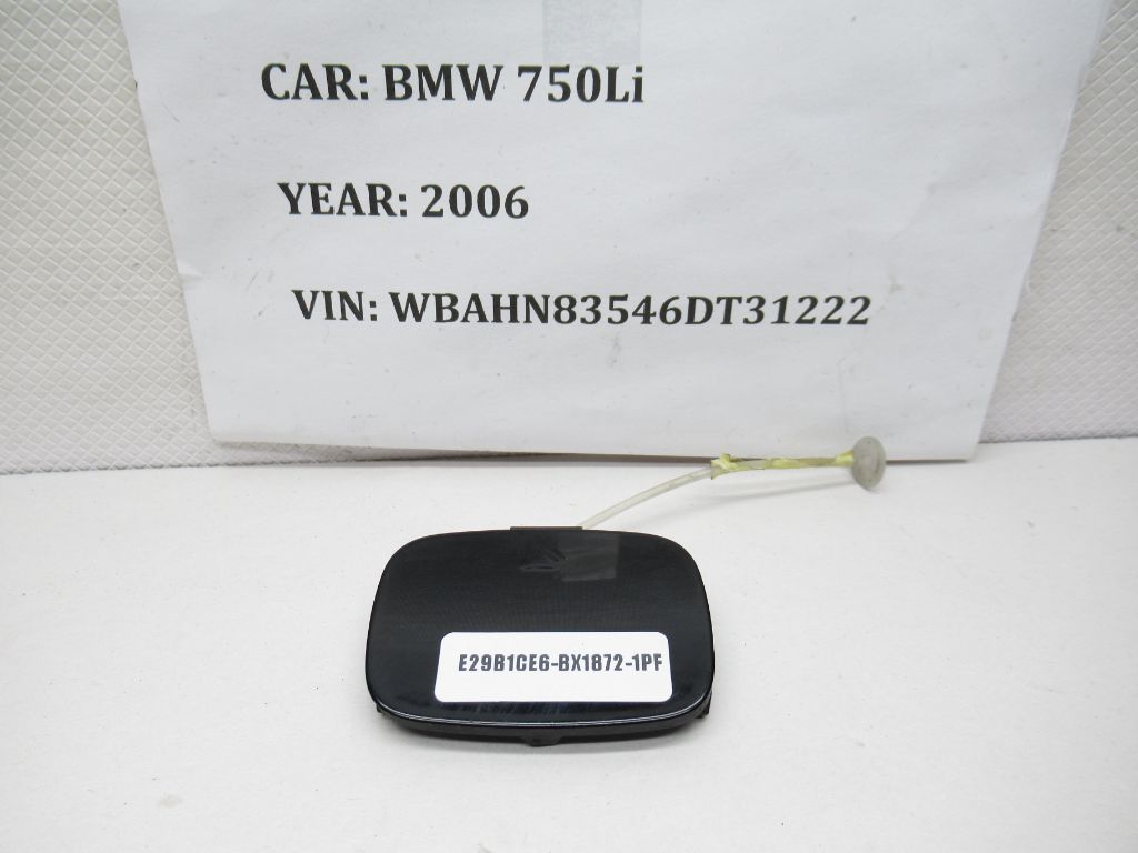 2006-2008 BMW 750Li Rear Bumper Tow Hook Hole Cover Plug 10268110 OEM
