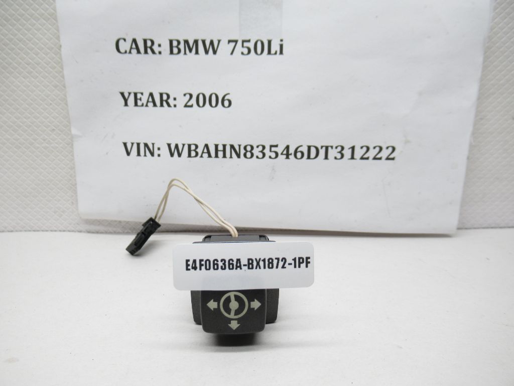 2006-2008 BMW 750Ii Steering Wheel Adlustment/Heat Switch 6911535 OEM