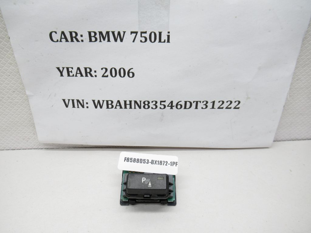 06-08 BMW 750Li  Park Distance Control Switch 6942022 OEM