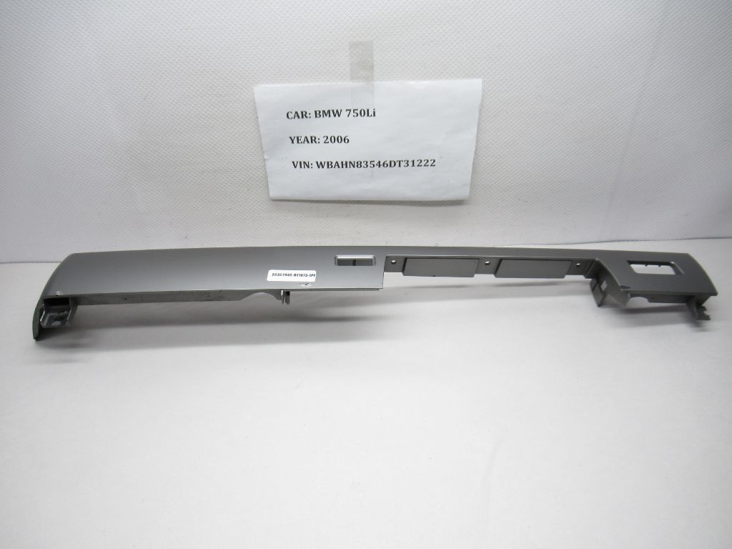 2006-2008 BMW 750Li E66 - Right Dash Panel Trim 7142114 OEM
