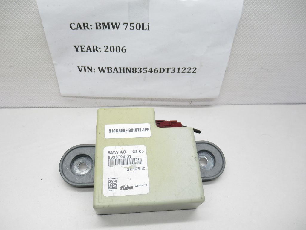 06-08 BMW 750Li Rear Radio Antenna Control Module Computer 6935024-01 OEM