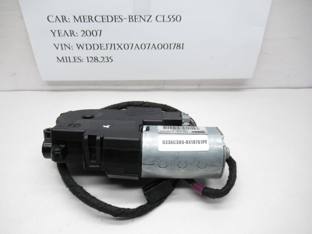 2007-2014 Mercedes CL550 Power Sunroof Drive Motor Actuator 10006327 OEM