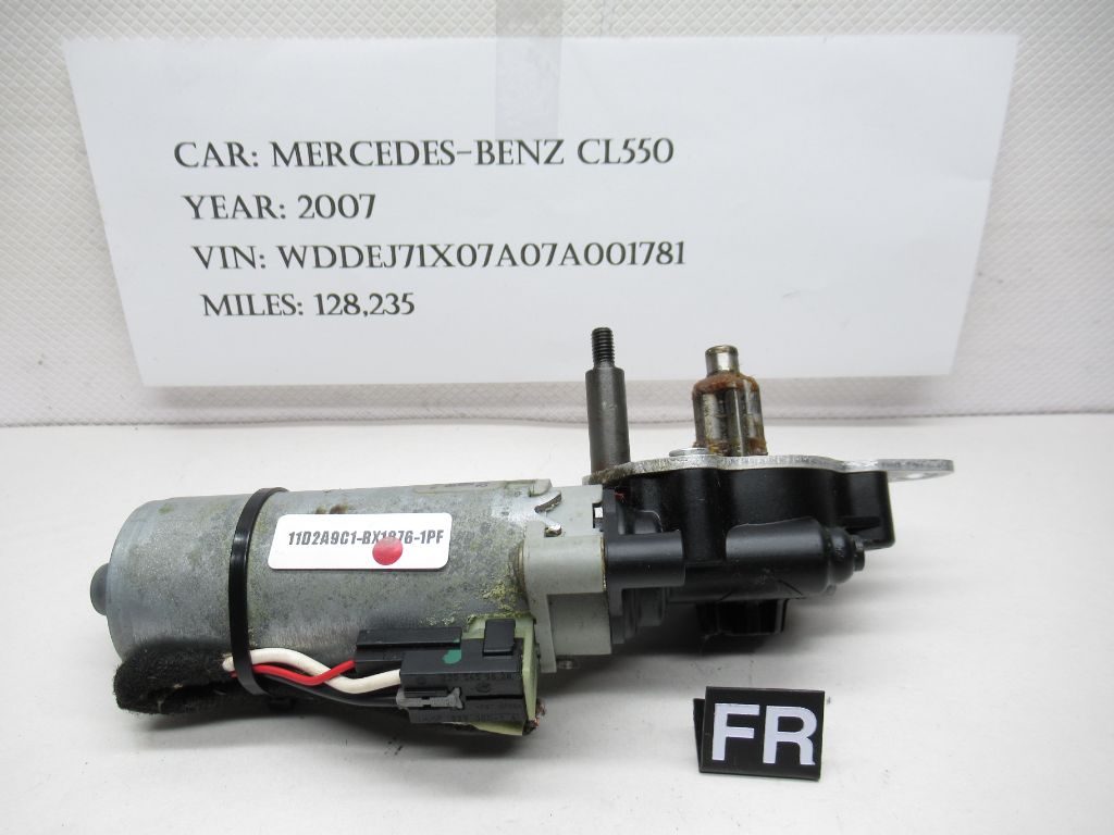 07-13 Mercedes CL550 Front Seat Adjustment Motor 0130002648 OEM