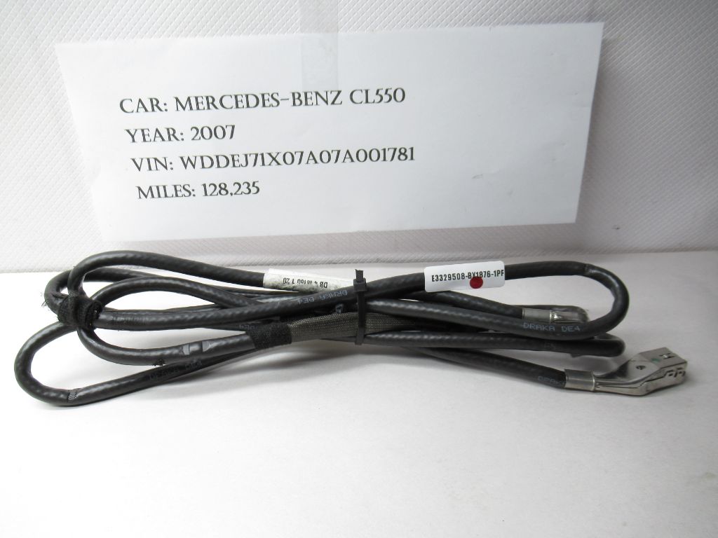 07-10 Mercedes CL550 night vision camera wire harness connector 2165404405 OEM