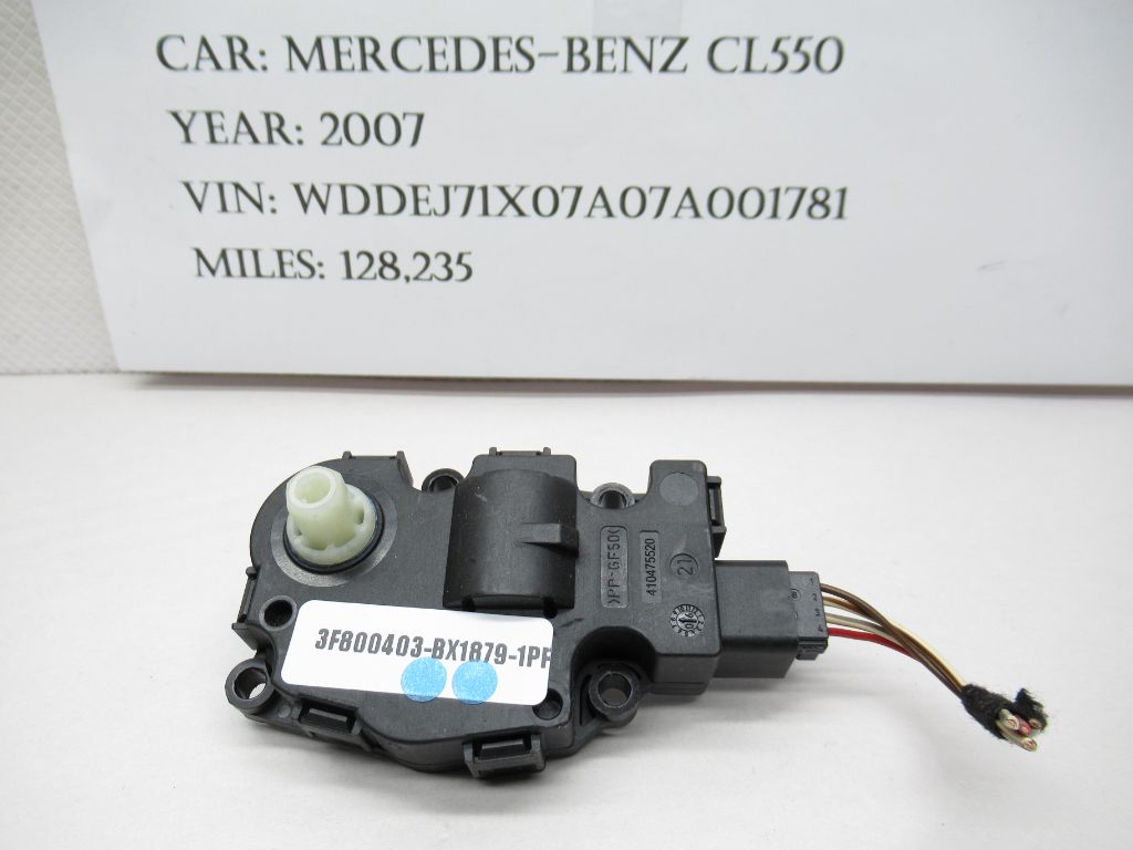 07-14 Mercedes CL550 AC Heater Control Flap Motor Actuator EFB330 OEM